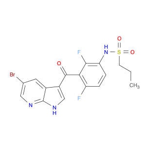 N-(3-(5-Bromo-1H-pyrrolo[2,3-b]pyridine-3-carbonyl)-2,4-difluorophenyl)propane-1-sulfonamide