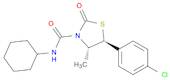 rel-(4R,5R)-5-(4-Chlorophenyl)-N-cyclohexyl-4-methyl-2-oxo-3-thiazolidinecarboxamide