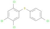 1,2,4-trichloro-5-(4-chlorophenyl)sulfanylbenzene