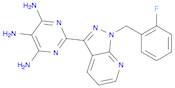 2-[1-(2-Fluorobenzyl)-1H-pyrazolo[3,4-b]pyridin-3-yl]pyrimidine-4,5,6-triamine