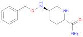 (2S,5R)-5-[(Phenylmethoxy)amino]-2-piperidinecarboxamide