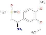 (R)-1-(3-Ethoxy-4-methoxyphenyl)-2-(methylsulfonyl)ethylamine