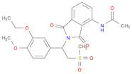 N-[2-[1-(3-Ethoxy-4-methoxyphenyl)-2-(methylsulfonyl)ethyl]-2,3-dihydro-1,3-dioxo-1H-isoindol-4-yl…