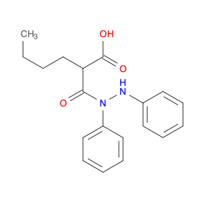 Butylmalonic acid mono(1,2-diphenylhydrazide)