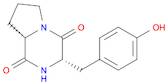 (3S,8aS)-Hexahydro-3-[(4-hydroxyphenyl)methyl]pyrrolo[1,2-a]pyrazine-1,4-dione