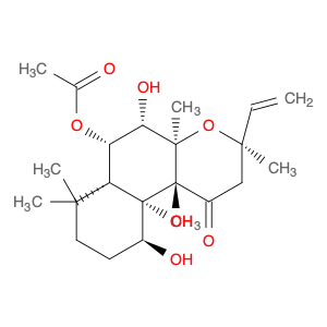 (3R,4aR,5S,6S,6aS,10S,10aR,10bS)-6-(Acetyloxy)-3-ethenyldodecahydro-5,10,10b-trihydroxy-3,4a,7,7,1…