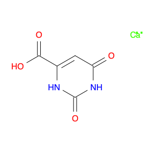 4-Pyrimidinecarboxylic acid, 1,2,3,6-tetrahydro-2,6-dioxo-, calcium salt(2:1)