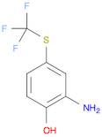 2-Amino-4-[(trifluoromethyl)thio]phenol