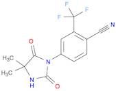 4-(4,4-Dimethyl-2,5-dioxo-1-imidazolidinyl)-2-(trifluoromethyl)benzonitrile