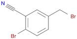 2-Bromo-5-(bromomethyl)benzonitrile