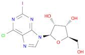 6-Chloro-2-iodo-9-β-D-ribofuranosyl-9H-purine