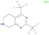 5,6,7,8-Tetrahydro-2,4-bis(trifluoromethyl)pyrido[3,4-d]pyrimidine monohydrochloride