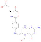 (2S)-2-[[4-[(2-Amino-5-formyl-4-oxo-1,6,7,8-tetrahydropteridin-6-yl)methylamino]benzoyl]amino]pe...