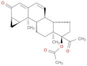 17-Hydroxy-1a,2a-methylenepregna-4,6-diene-3,20-dione acetate