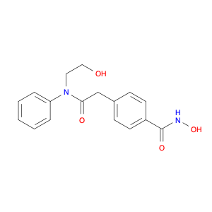 4-[(Hydroxyamino)carbonyl]-N-(2-hydroxyethyl)-N-phenylbenzeneacetamide