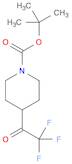 tert-Butyl 4-(2,2,2-trifluoroacetyl)piperidine-1-carboxylate