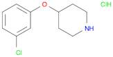 4-(3-Chlorophenoxy)piperidine hydrochloride