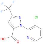 1-(3-Chloropyridin-2-yl)-3-(trifluoromethyl)-1H-pyrazole-5-carboxylic acid