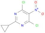 4,6-Dichloro-2-cyclopropyl-5-nitropyrimidine