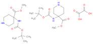 Methyl 4-((tert-butoxycarbonyl)amino)piperidine-4-carboxylate oxalate(2:1)