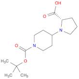 (S)-1-(1-(tert-Butoxycarbonyl)piperidin-4-yl)pyrrolidine-2-carboxylic acid