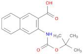 3-((tert-Butoxycarbonyl)amino)-2-naphthoic acid