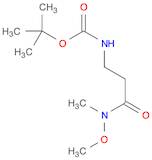 tert-Butyl (3-(methoxy(methyl)amino)-3-oxopropyl)carbamate