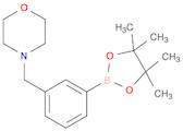 4-(3-(4,4,5,5-Tetramethyl-1,3,2-dioxaborolan-2-yl)benzyl)morpholine