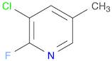 3-Chloro-2-fluoro-5-methylpyridine