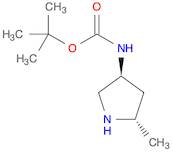 tert-Butyl ((3S,5S)-5-methylpyrrolidin-3-yl)carbamate