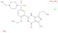 2-[2-Ethoxy-5-[(4-ethyl-1-piperazinyl)sulfonyl]phenyl]-5-methyl-7-propylimidazo[5,1-f][1,2,4]triaz…