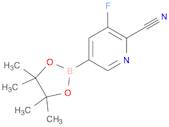 3-Fluoro-5-(4,4,5,5-tetramethyl-1,3,2-dioxaborolan-2-yl)picolinonitrile