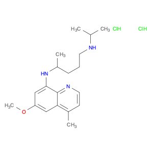 1,4-Pentanediamine,N4-(6-methoxy-4-methyl-8-quinolinyl)-N1-(1-methylethyl)-,dihydrochloride