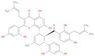 8-[(1S,5R,6S)-6-[2,4-dihydroxy-3-(3-methylbut-2-enyl)benzoyl]-5-(2,4-dihydroxyphenyl)-3-methyl-1-c…