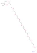 1-AMINO-3,6,9,12,15,18,21,24-OCTAOXAHEPTACOSAN-27-OIC ACID T-BUTYL ESTER