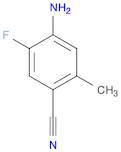 Benzonitrile, 4-amino-5-fluoro-2-methyl-