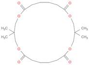 1,5,12,16-Tetraoxacyclodocosane-6,11,17,22-tetrone, 3,3,14,14-tetramethyl-