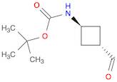 Carbamic acid, N-(trans-3-formylcyclobutyl)-, 1,1-dimethylethyl ester