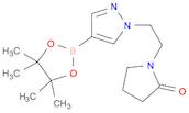 1-[2-[4-(4,4,5,5-Tetramethyl-1,3,2-dioxaborolan-2-yl)-1H-pyrazol-1-yl]ethyl]-2-pyrrolidinone