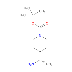 tert-butyl 4-[(1S)-1-aminoethyl]piperidine-1-carboxylate