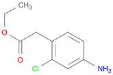 Ethyl 2-(4-amino-2-chlorophenyl)acetate