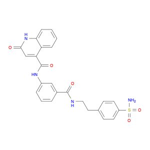 4-QUinolinecarboxamide, N-[3-[[[2-[4-(aminosulfonyl)phenyl]ethyl]amino]carbonyl]phenyl]-1,2-dihydr…