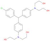 2-[[4-[[4-[Bis-(2-hydroxyethyl)-amino]-phenyl]-(4-chloro-phenyl)-methyl]-phenyl]-(2-hydroxy-ethyl)…