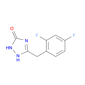 5-[(2,4-difluorophenyl)methyl]-1,2-dihydro-3H-1,2,4-Triazol-3-one