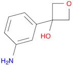 3-(3-aminophenyl)-3-oxetanol