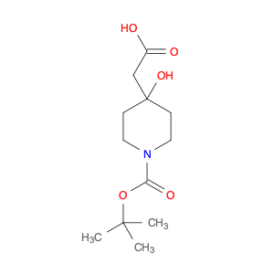 2-[1-(tert-Butoxycarbonyl)-4-hydroxypiperidin-4-yl]acetic acid