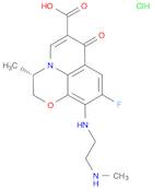 7H-Pyrido[1,2,3-de]-1,4-benzoxazine-6-carboxylic acid, 9-fluoro-2,3-dihydro-3-methyl-10-[[2-(methy…