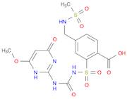 Benzoic acid, 2-[[[[(1,6-dihydro-4-methoxy-6-oxo-2-pyrimidinyl)amino]carbonyl]amino]sulfonyl]-4-[[…