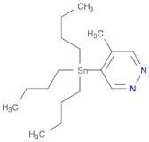 4-Methyl-5-(tributylstannyl)pyridazine