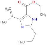 1H-Imidazole-5-carboxylic acid, 4-(1-methylethenyl)-2-propyl-, ethyl ester